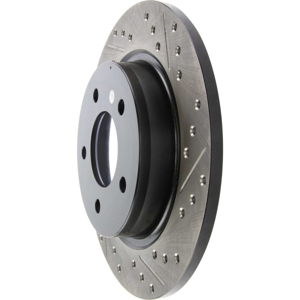 StopTech Sport Drilled & Slotted Brake Rotor; Rear Left (280 mm) - Centric Parts 127.45067L
