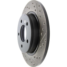 Load image into Gallery viewer, StopTech Sport Drilled &amp; Slotted Brake Rotor; Rear Left (280 mm) - Centric Parts 127.45067L