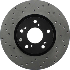 StopTech Sport Cross Drilled Brake Rotor; Front Right (300 mm) - Centric Parts 128.40057R