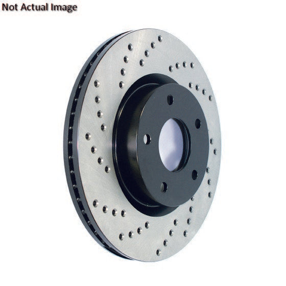 Brake Rotor, Front Right - Centric Parts 128.44083R