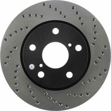 Load image into Gallery viewer, StopTech Sport Cross Drilled Brake Rotor; Front Left (275 mm) - Centric Parts 128.44147L