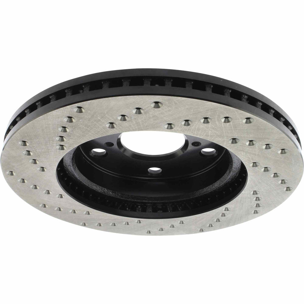 StopTech Sport Cross Drilled Brake Rotor; Front Left (275 mm) - Centric Parts 128.44147L