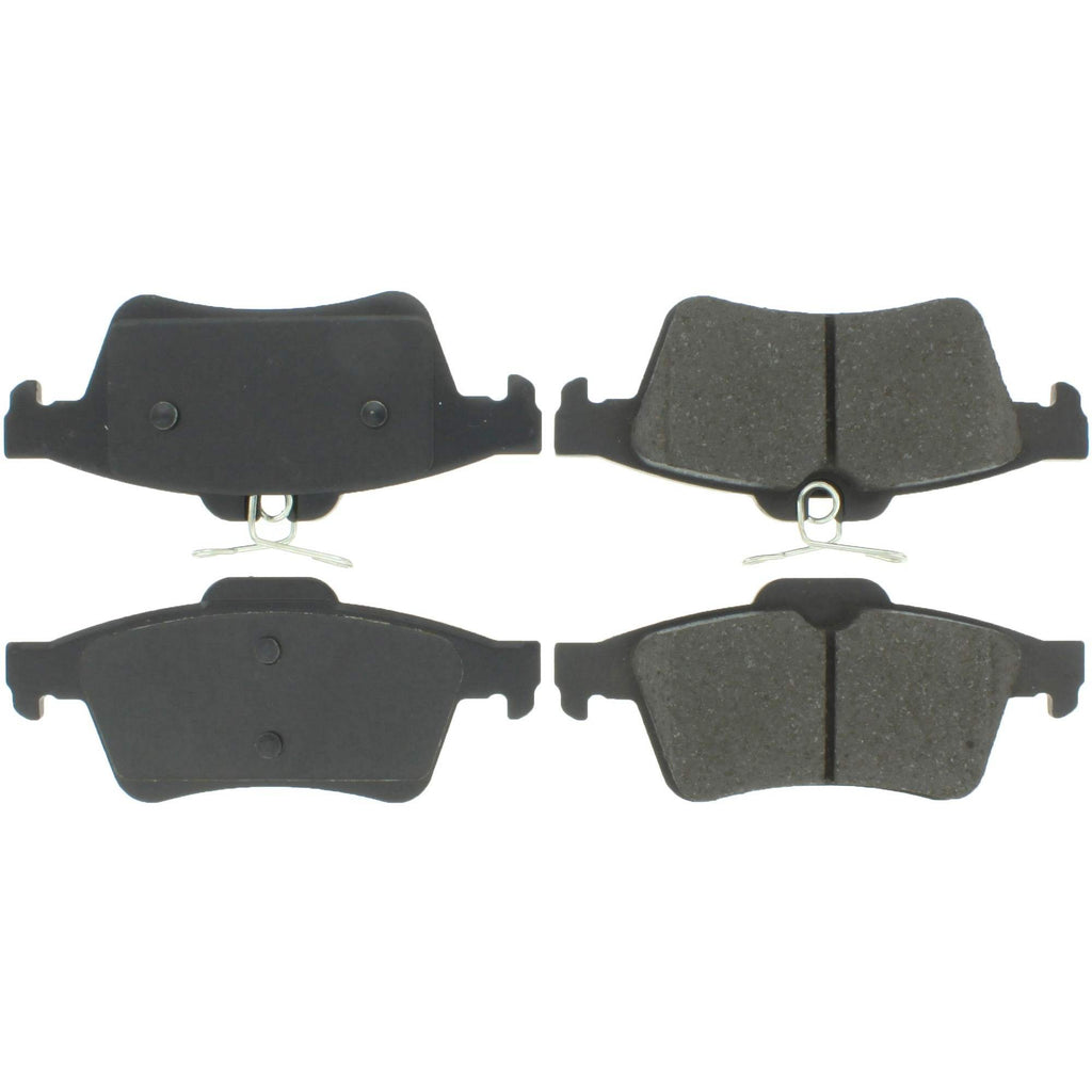 Centric Premium Semi-Metallic Brake Pads with Shims and Hardware - Centric Parts 300.10950