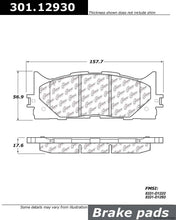 Load image into Gallery viewer, Centric Premium Ceramic Brake Pads with Shims and Hardware - Centric Parts 301.12930