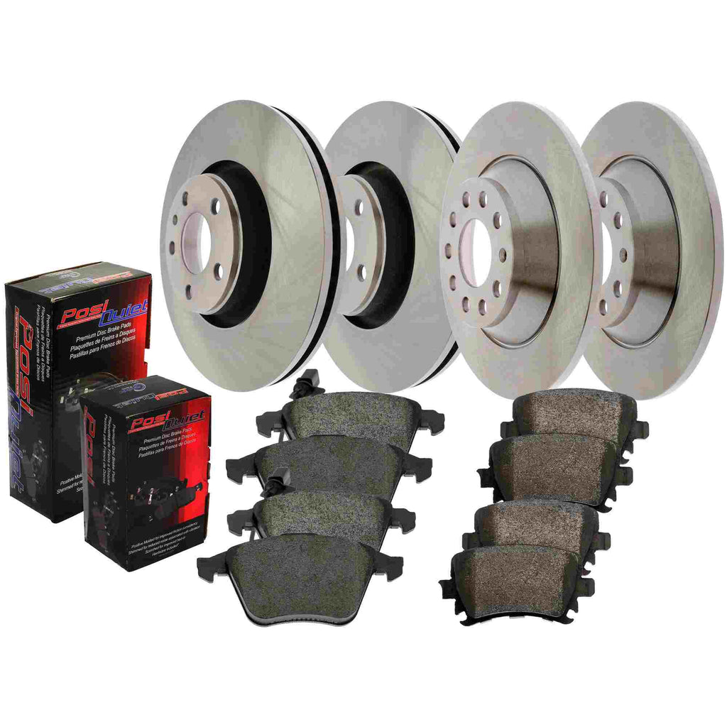 Disc Brake Kit, Front and Rear - Centric Parts 903.44011