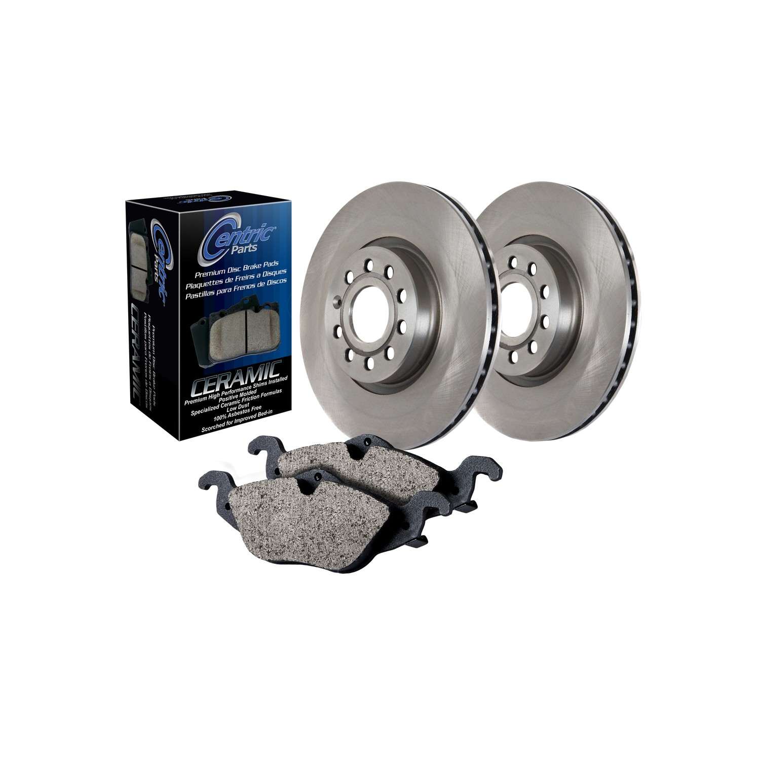 Disc Brake Kit, Front and Rear - Centric Parts 905.45019