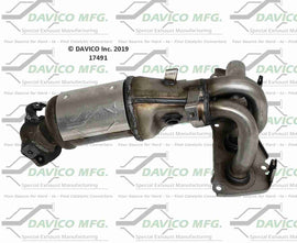 Direct Fit Catalytic Converter - Davico Convertors 17491