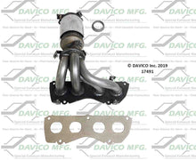 Load image into Gallery viewer, Direct Fit Catalytic Converter - Davico Convertors 17491