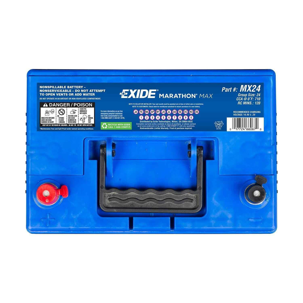 Battery - Exide Battery MX24