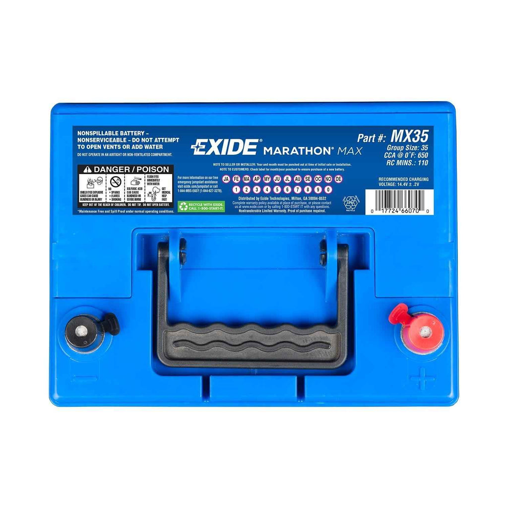 Battery - Exide Battery MX35