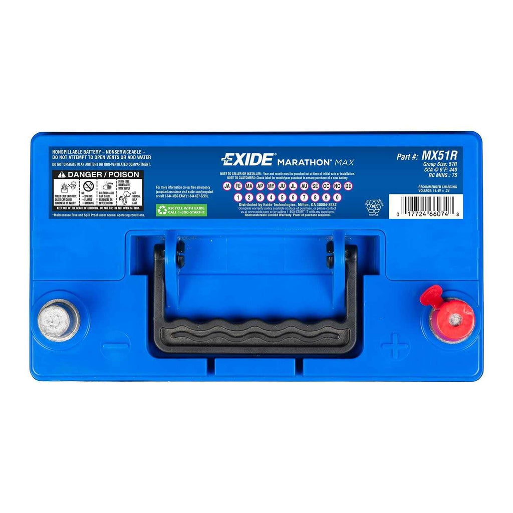 Exide Automotive Battery - Exide Battery MX51R