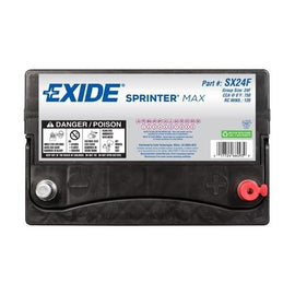 Exide Automotive Battery Sprinter Max - Exide Battery SX24F