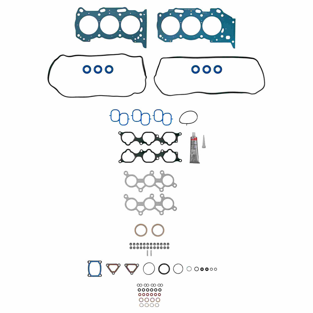 PermaTorque Engine Cylinder Head Gasket Set - Fel Pro Gaskets HS 26321 PT