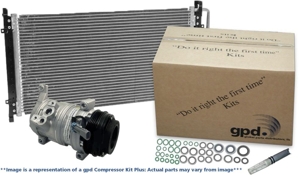 A/C Compressor and Condenser Kit - GPD 9642635A