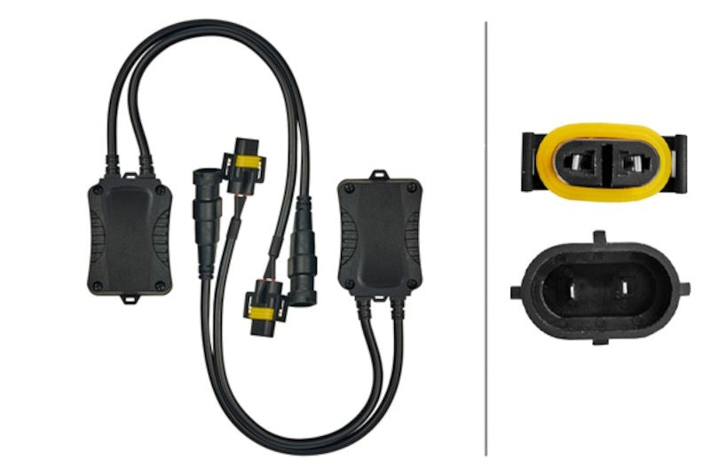 LED Anti-Flicker Wiring Harness - Hella 226971631