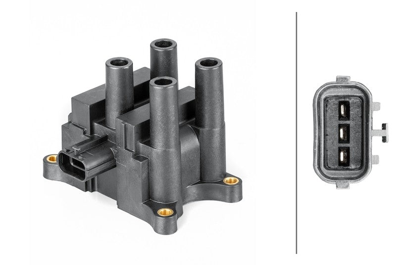 Ignition Coil - Hella 358057851