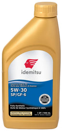 REPLACED BY 30015204-75000C020. Idemitsu Full Syn 5w30 1 Quart - Idemitsu 30013015-75000C020