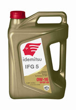 Load image into Gallery viewer, Idemitsu Fs Ifg5 0w16 4/5qt - Idemitsu 30015121-95300C020