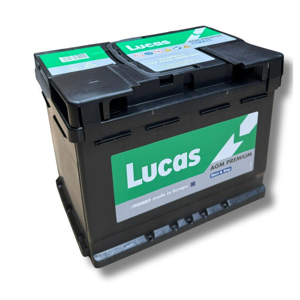 Lucas Battery Agm Grp H5/47 - Lucas LBAGM001A