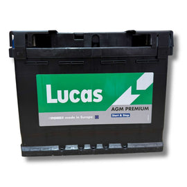 Lucas Battery Agm Grp H5/47 - Lucas LBAGM001A