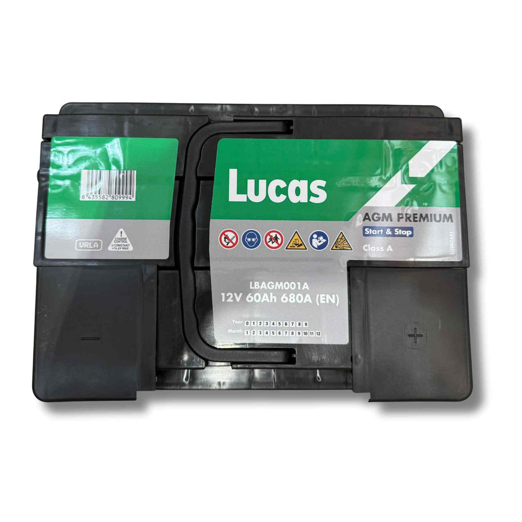 Lucas Battery Agm Grp H5/47 - Lucas LBAGM001A