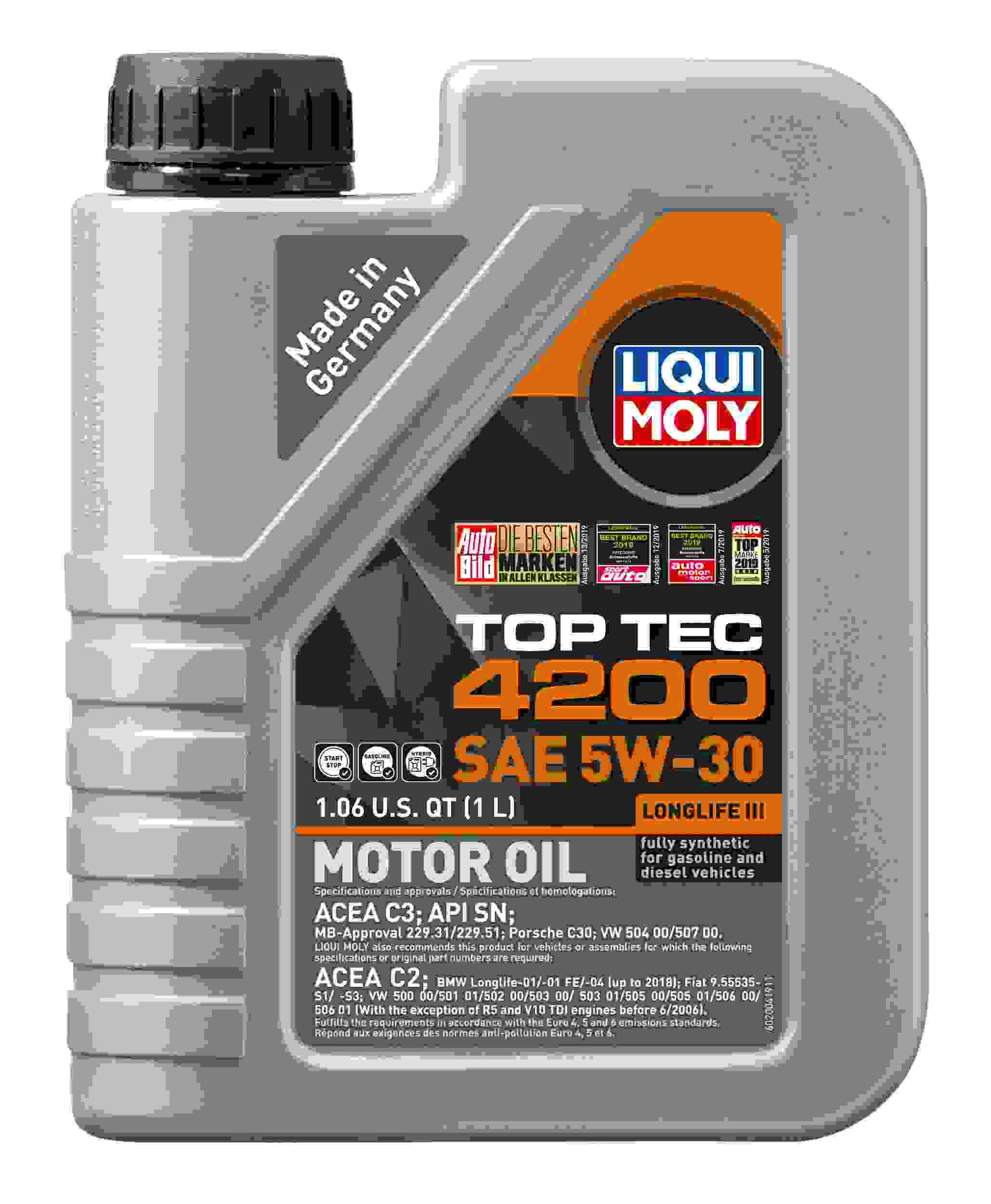 Engine Oil - Liqui Moly 2004