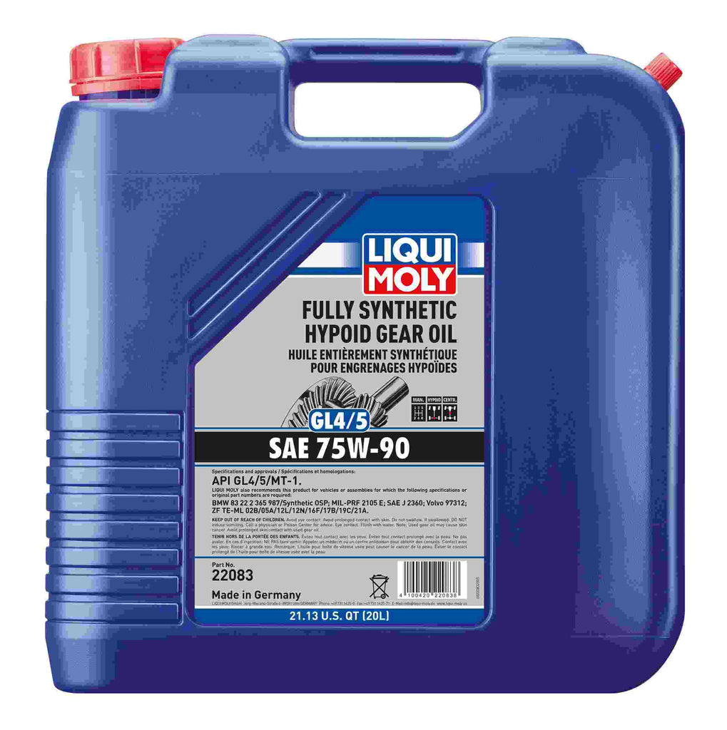 Differential Oil, Rear Differential - Liqui Moly 22083