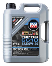 Load image into Gallery viewer, Lm Top Tec 6610 0w20 4/5l - Liqui Moly 22190
