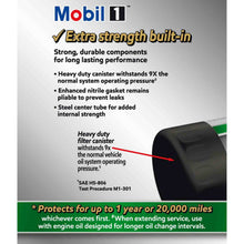 Load image into Gallery viewer, MOBIL 1 Oil Filter - Mobil 1 M1-103A