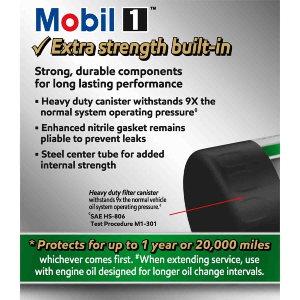 MOBIL 1 Oil Filter - Mobil-1 M1-104A