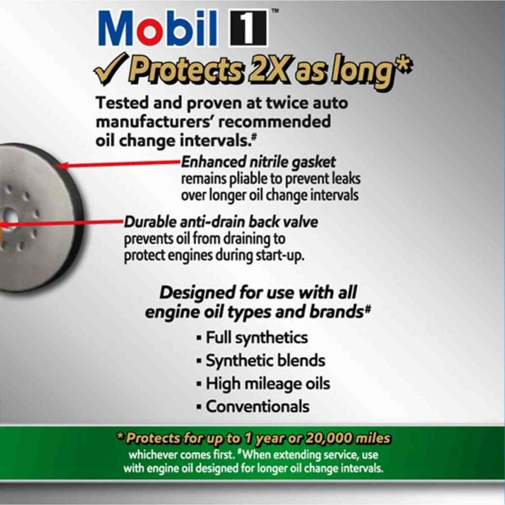 MOBIL 1 Oil Filter - Mobil-1 M1-108A