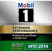 Load image into Gallery viewer, MOBIL 1 Oil Filter - Mobil 1 M1C-251A