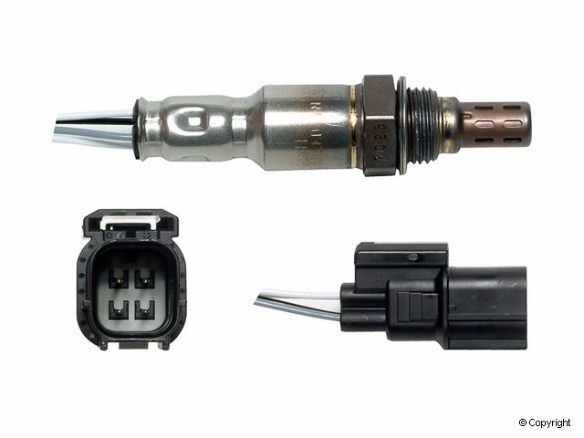 Oxygen Sensor 4 Wire, Direct Fit, Heated, Wire Length: 10.75 - Denso 234-4350