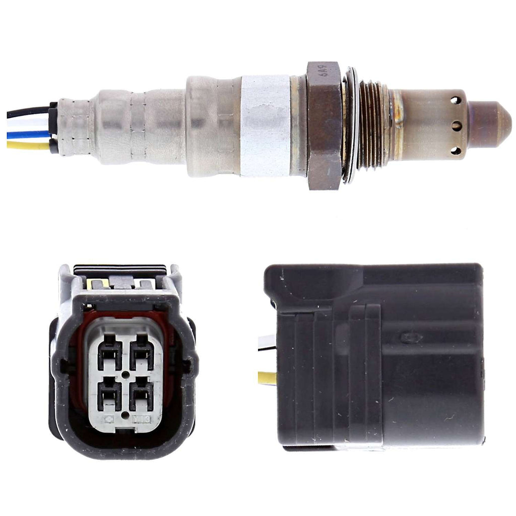 Oxygen Sensor 4 Wire, Direct Fit, Heated, Wire Length: 16.38 - Denso 234-8027