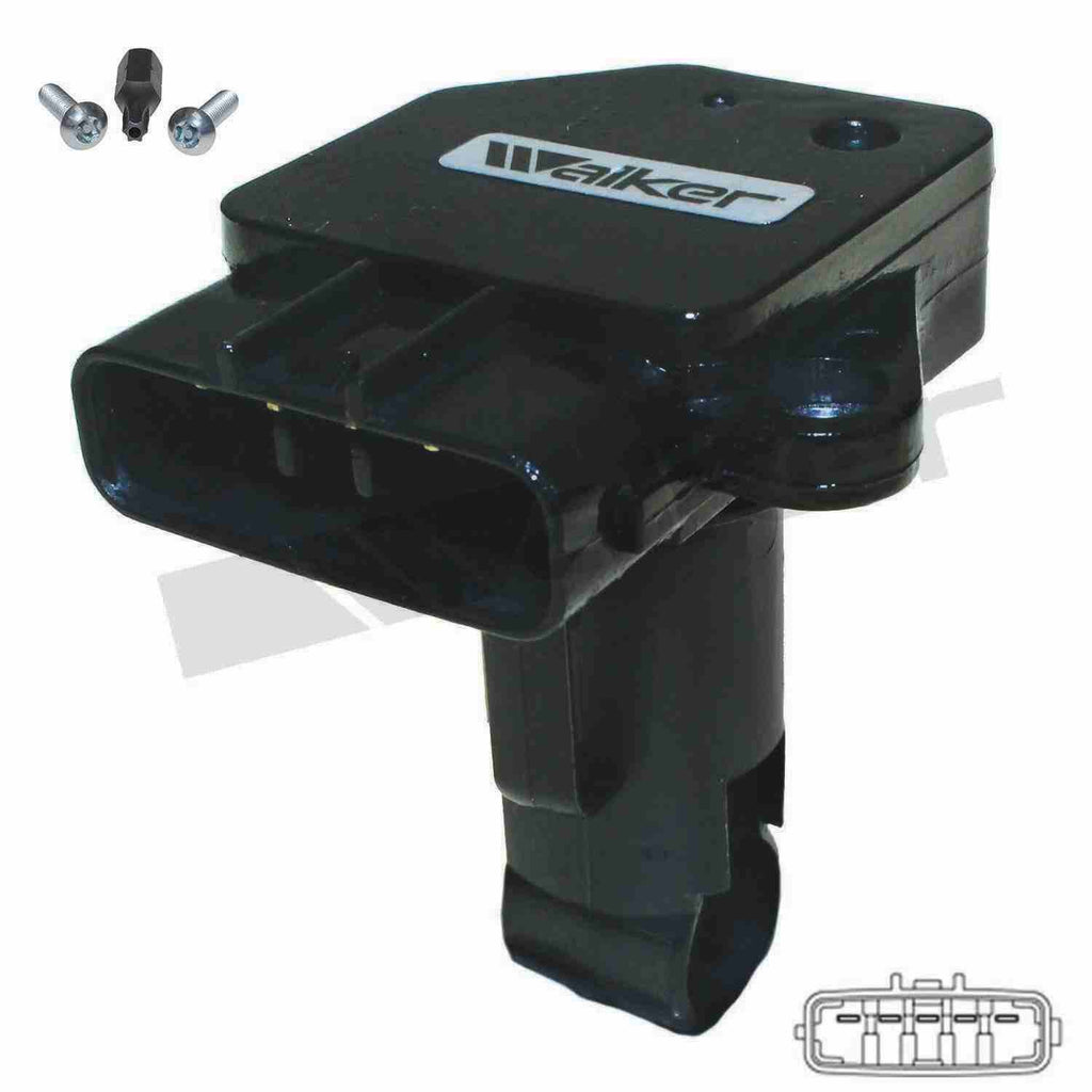 Walker Products 245-1138 Mass Air Flow Sensor - Walker 245-1138