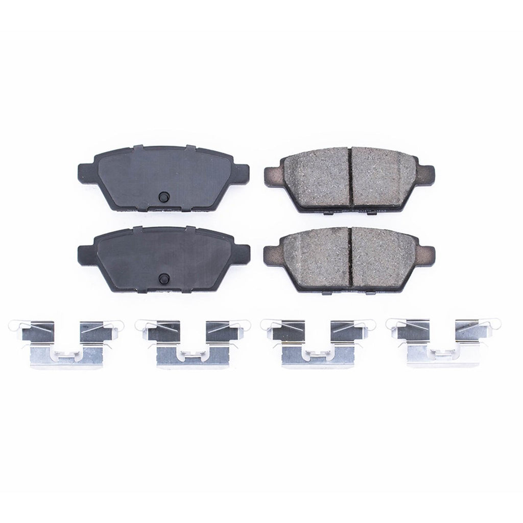Powerstop Z17 Evolution Ceramic Brake Pads with Hardware - Powerstop 17-1161