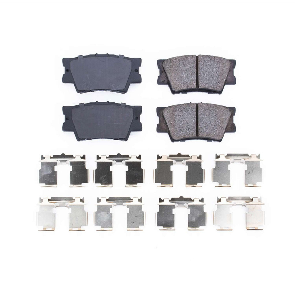 Powerstop Z17 Evolution Ceramic Brake Pads with Hardware - Powerstop 17-1212