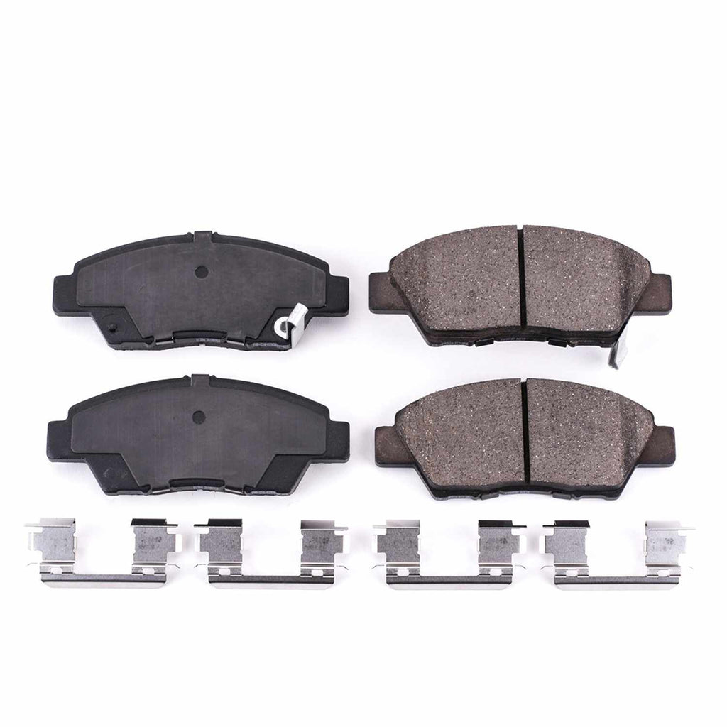 Powerstop Z17 Evolution Ceramic Brake Pads with Hardware - Powerstop 17-1394