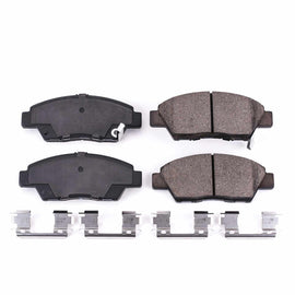 Powerstop Z17 Evolution Ceramic Brake Pads with Hardware - Powerstop 17-1394