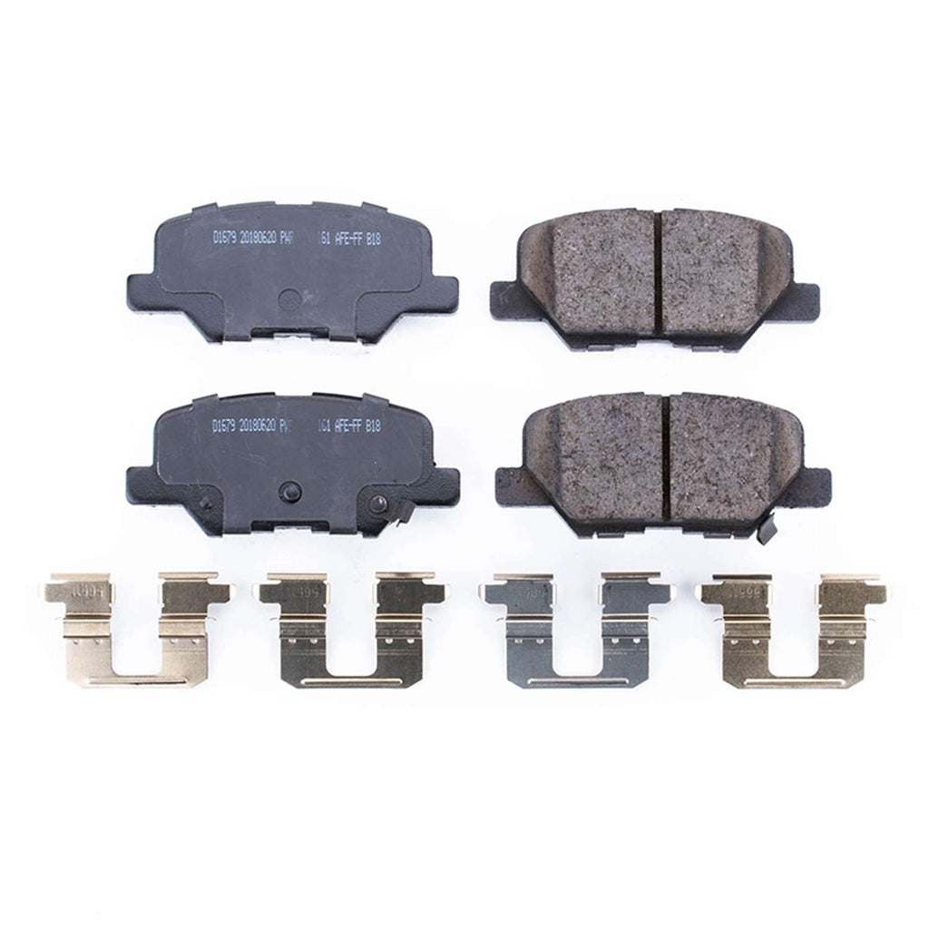 Powerstop Z17 Evolution Ceramic Brake Pads with Hardware - Powerstop 17-1679