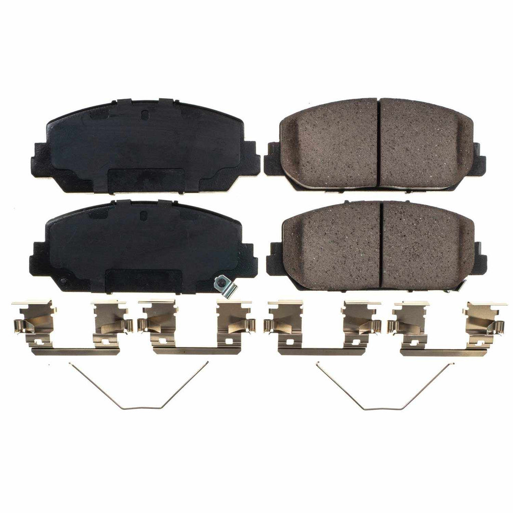 Powerstop Z17 Evolution Ceramic Brake Pads with Hardware - Powerstop 17-1697