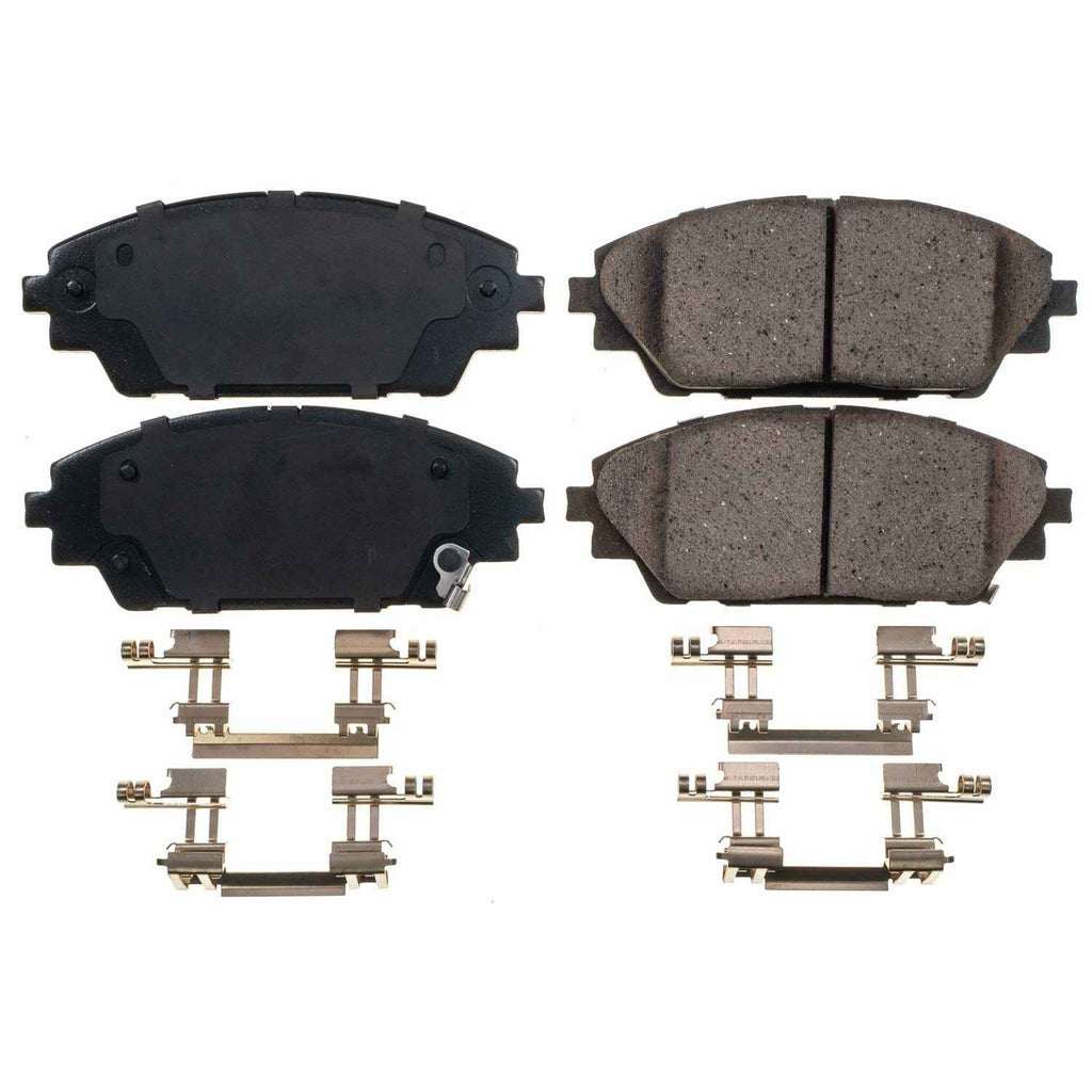 Powerstop Z17 Evolution Ceramic Brake Pads with Hardware - Powerstop 17-1728