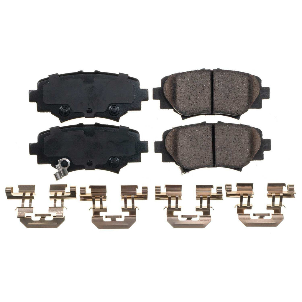Powerstop Z17 Evolution Ceramic Brake Pads with Hardware - Powerstop 17-1729