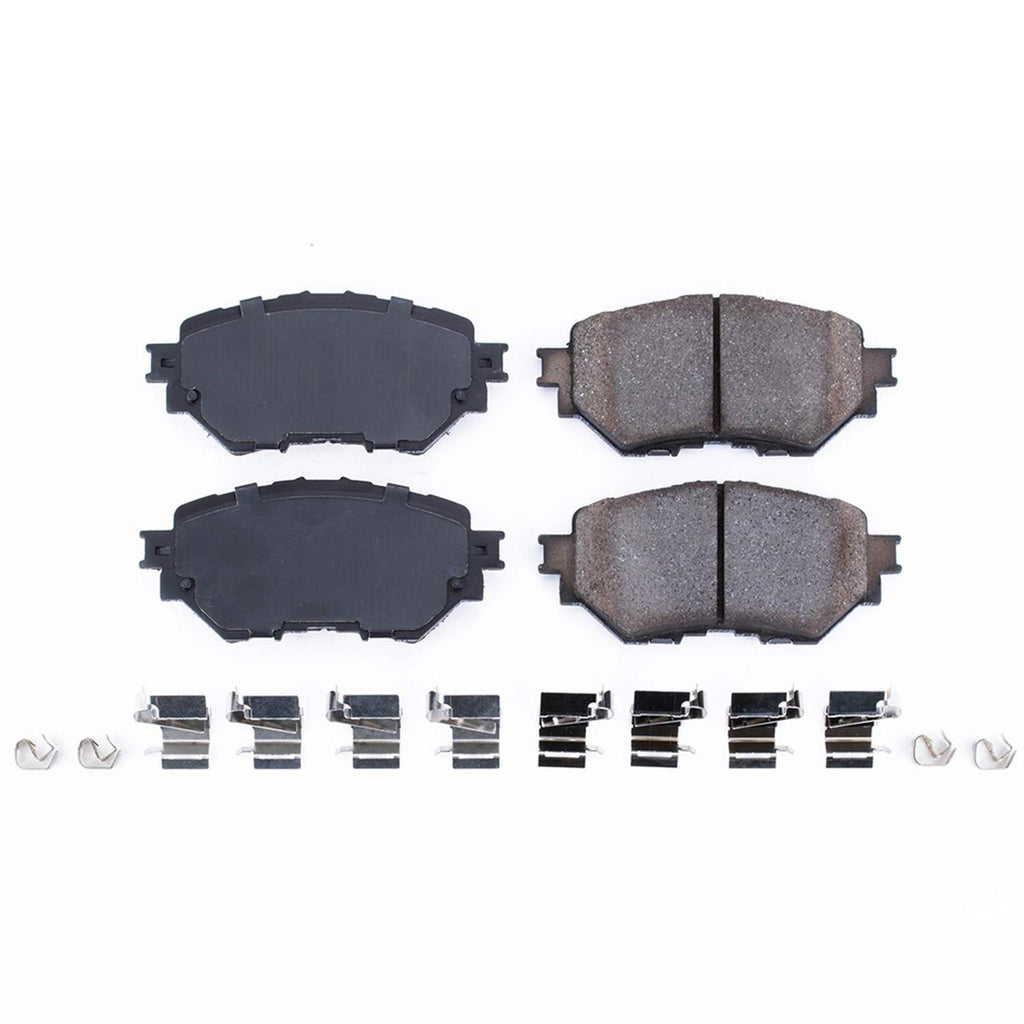 Powerstop Z17 Evolution Ceramic Brake Pads with Hardware - Powerstop 17-1759