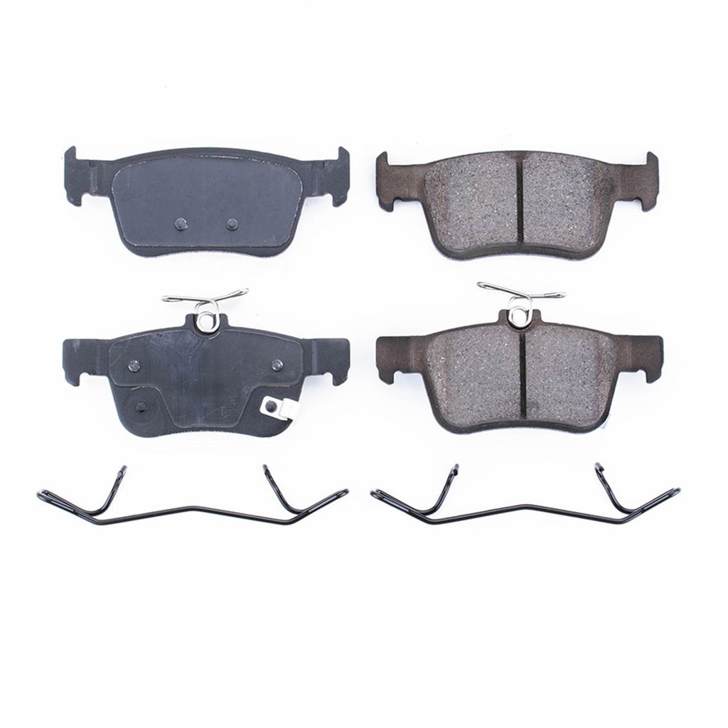 Powerstop Z17 Evolution Ceramic Brake Pads with Hardware - Powerstop 17-1878