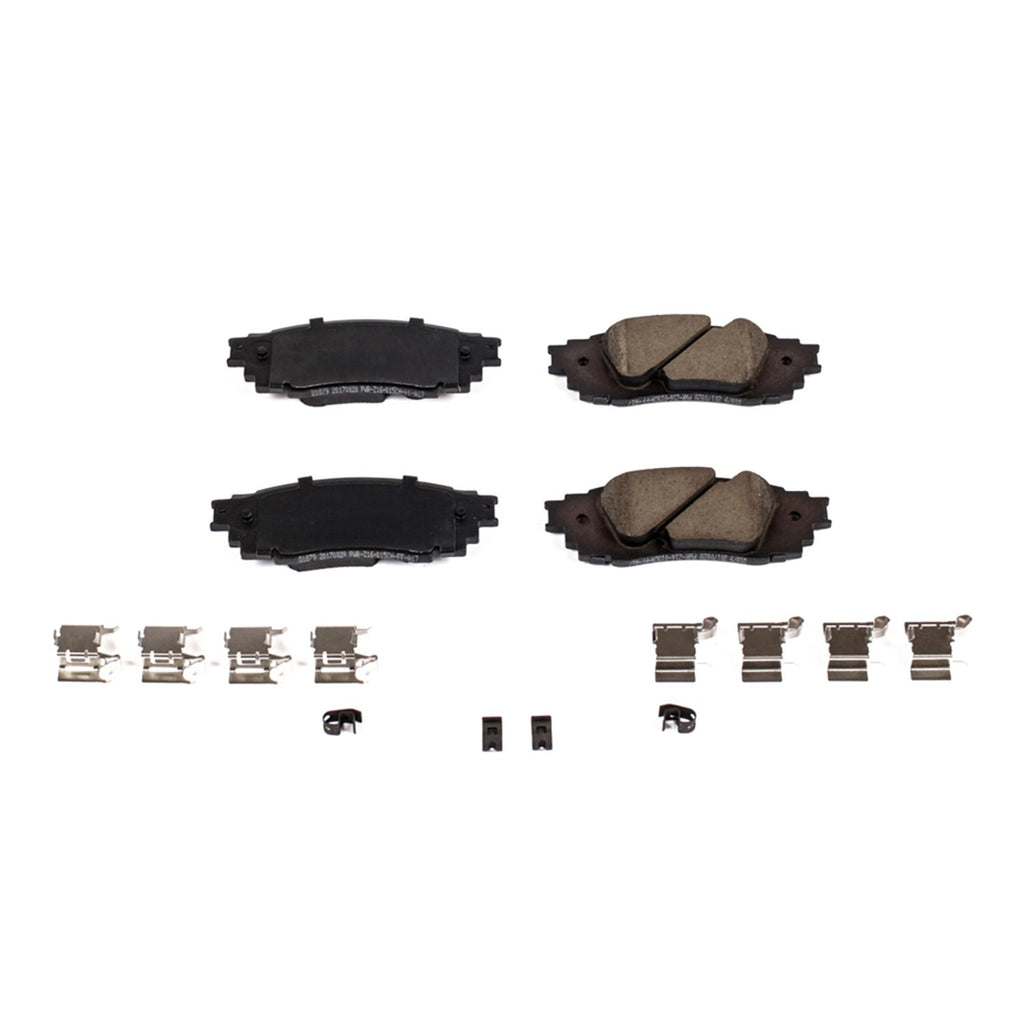Powerstop Z17 Evolution Ceramic Brake Pads with Hardware - Powerstop 17-1879