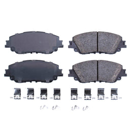 Powerstop Z17 Evolution Ceramic Brake Pads with Hardware - Powerstop 17-2076