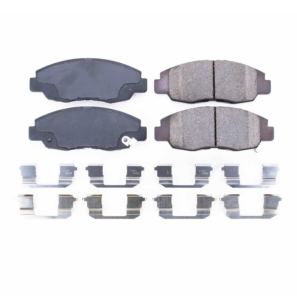 Powerstop Z17 Evolution Ceramic Brake Pads with Hardware - Powerstop 17-465