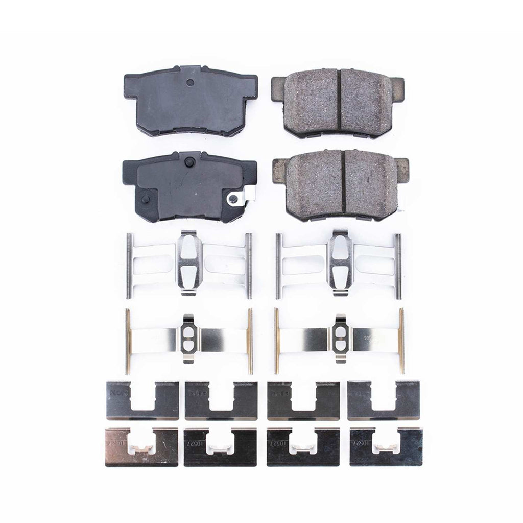 Powerstop Z17 Evolution Ceramic Brake Pads with Hardware - Powerstop 17-537