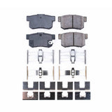 Powerstop Z17 Evolution Ceramic Brake Pads with Hardware - Powerstop 17-537